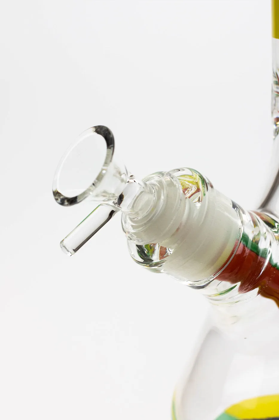 13.5" Rasta Man Classic Beaker Glass Bong