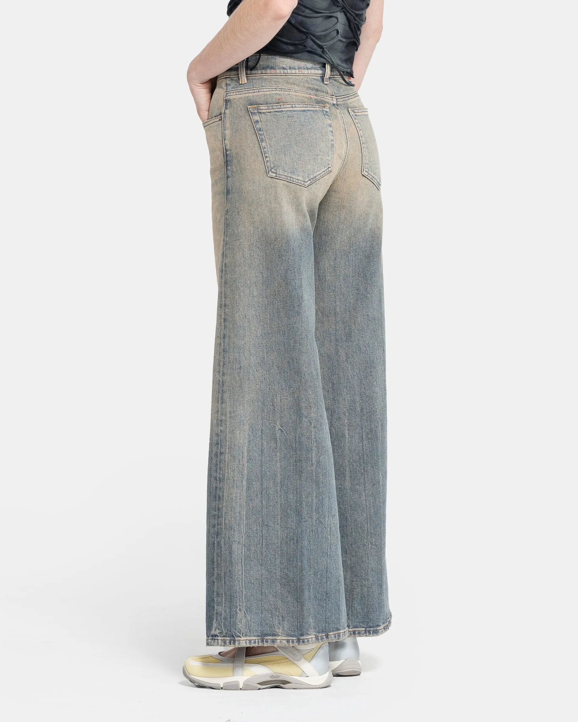 1978 D-Akemi Flared Jeans in Blue