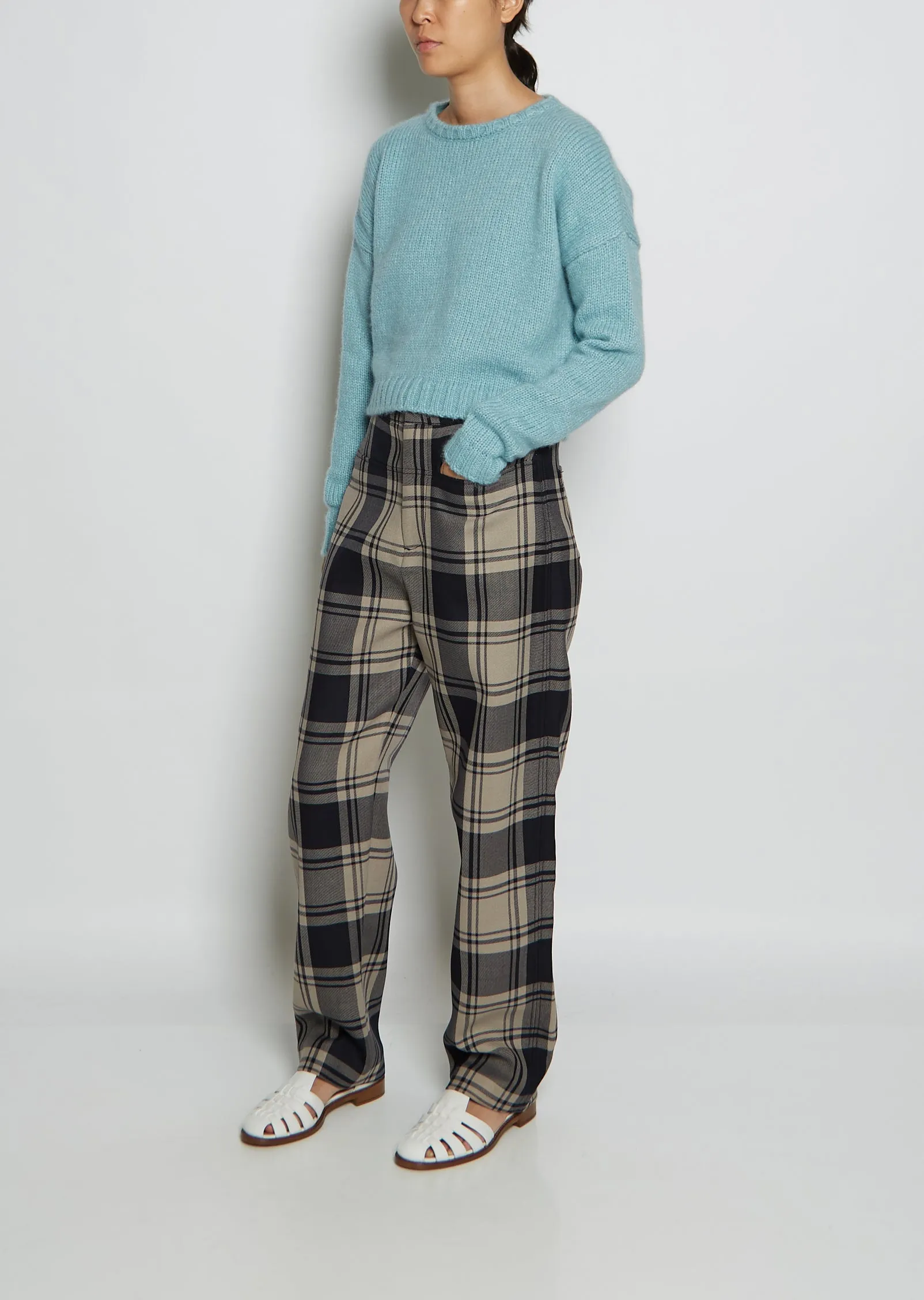 4-Pockets Virgin Wool Pants