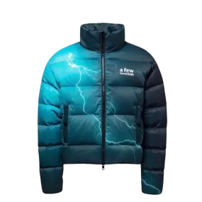 A Few Good Kids Lightning Down Puffer Jacket Turqoise