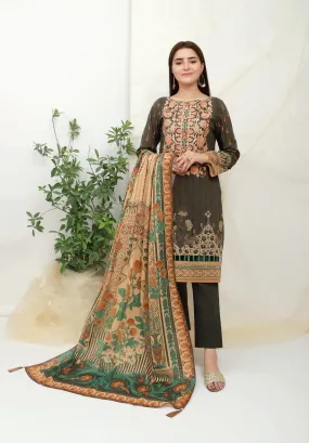 ACE Galleria Digital Embroidered Unstitched 3 Piece Lawn Suit ACE 12004