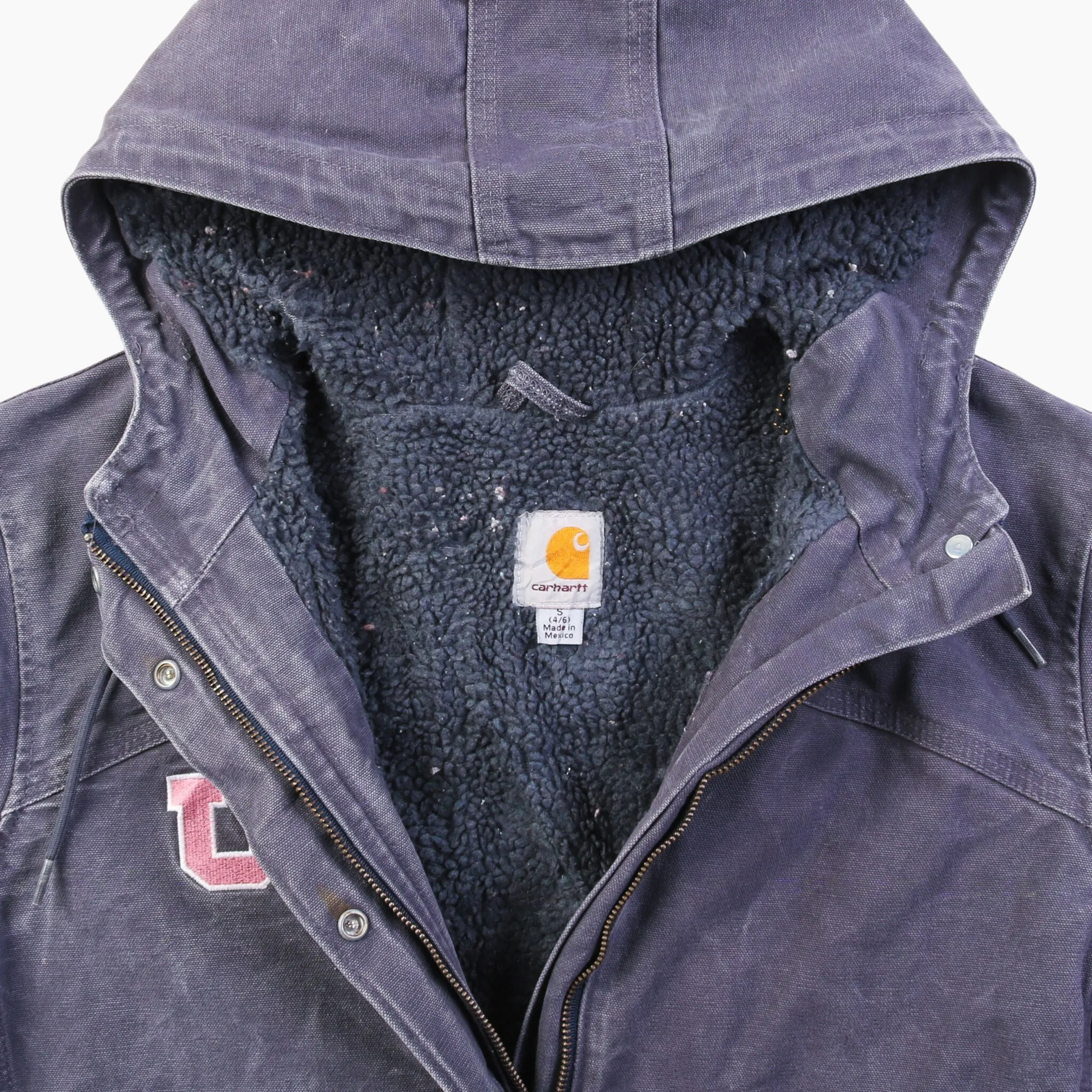 Active Hooded Jacket -  Washed Purple