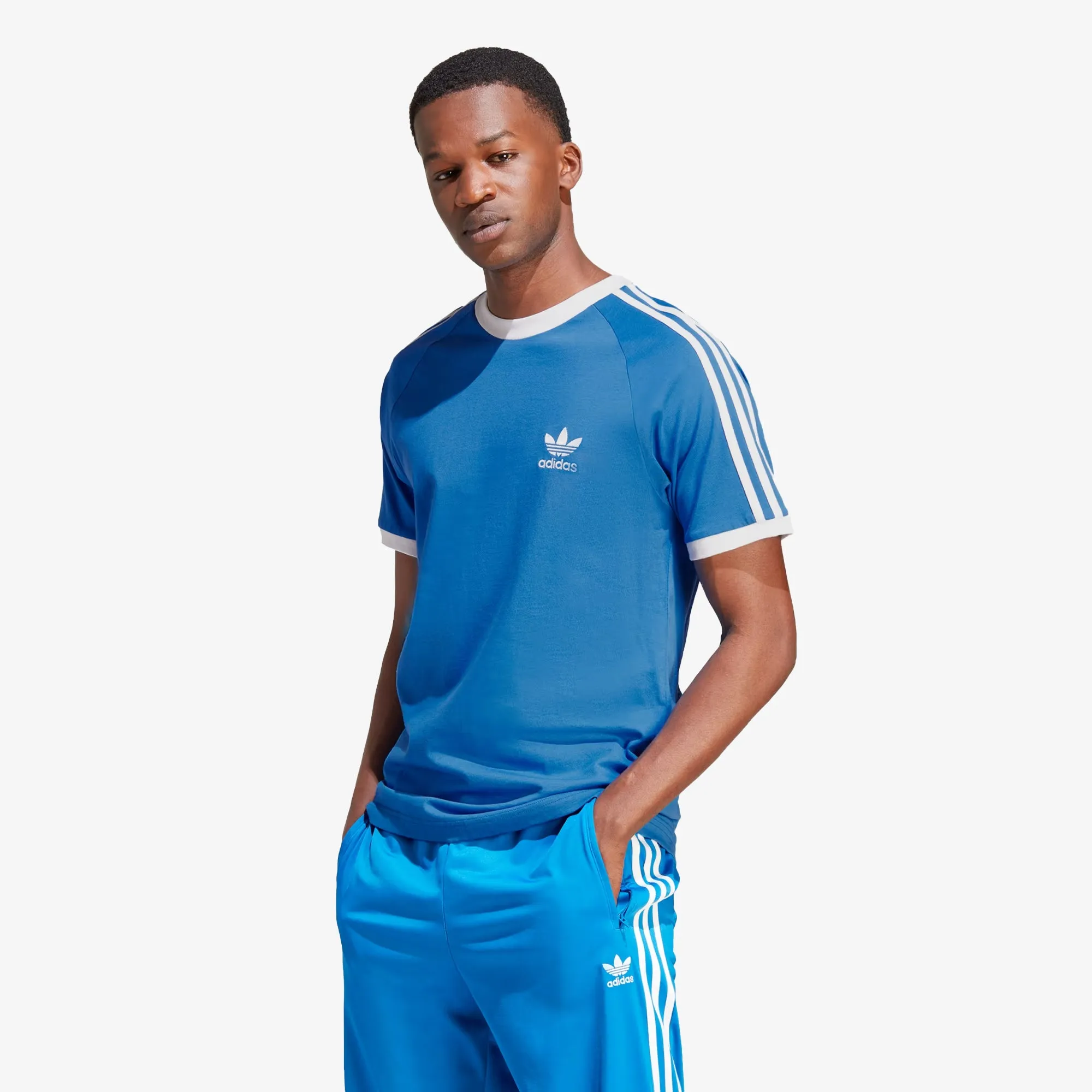 Adidas Originals | ADICOLOR CLASSICS 3-STRIPES TEE  { BLUE