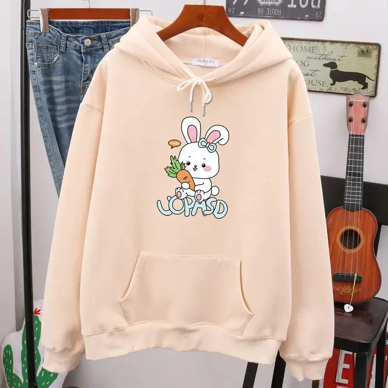 Aesthetic Kawaii Bunny Hoodie