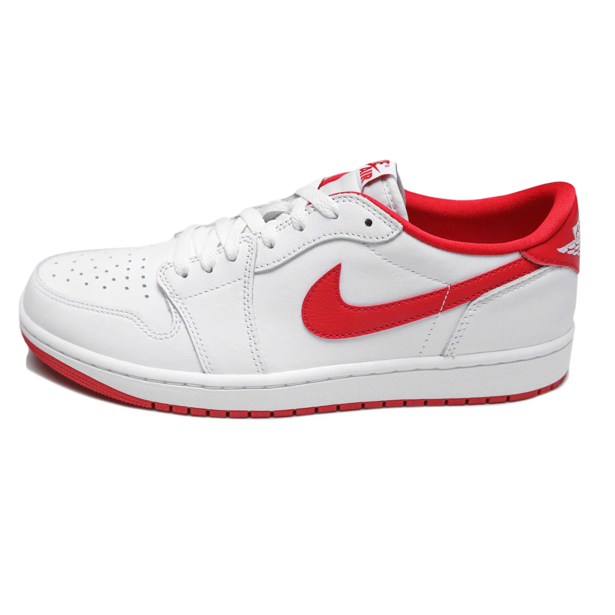 Air Jordan 1 Low OG 'White/University Red'