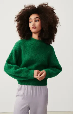 American Vintage East Jumper in Grass Melange