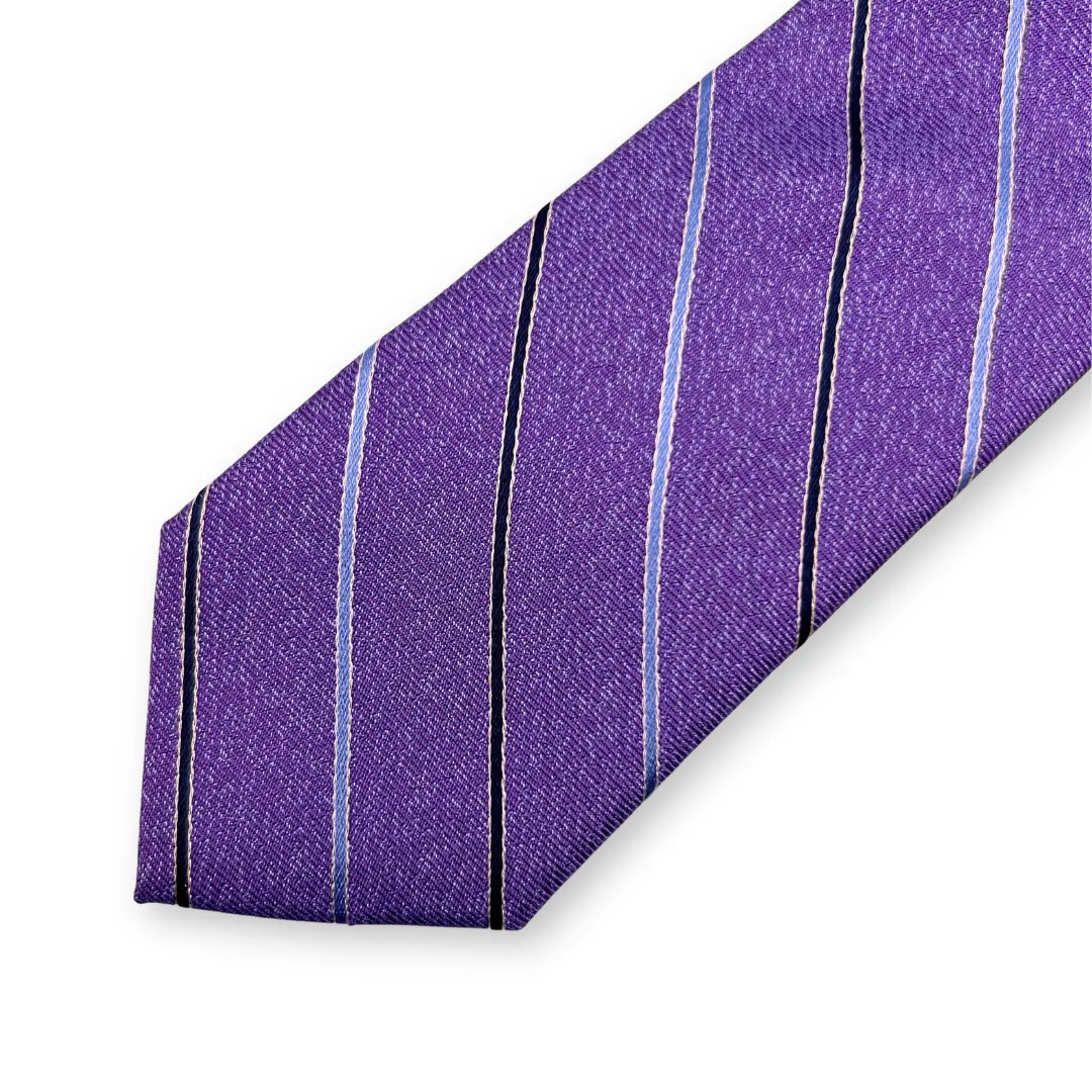 Andrew Marc Boys Purple/Blue Tie__ EZ0053