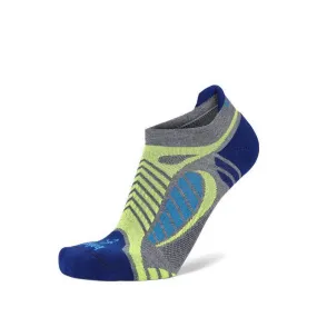 Balega Ultra Light No Show - Grey Heather/Royal Blue