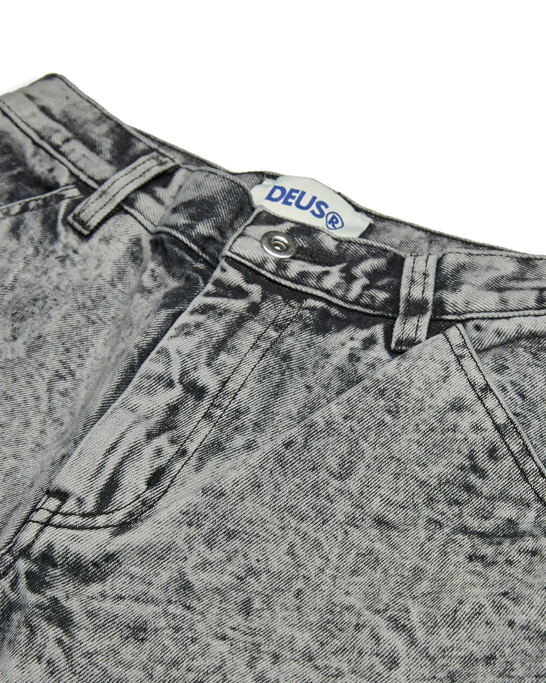 Bella Short - Black Acid Stonewash