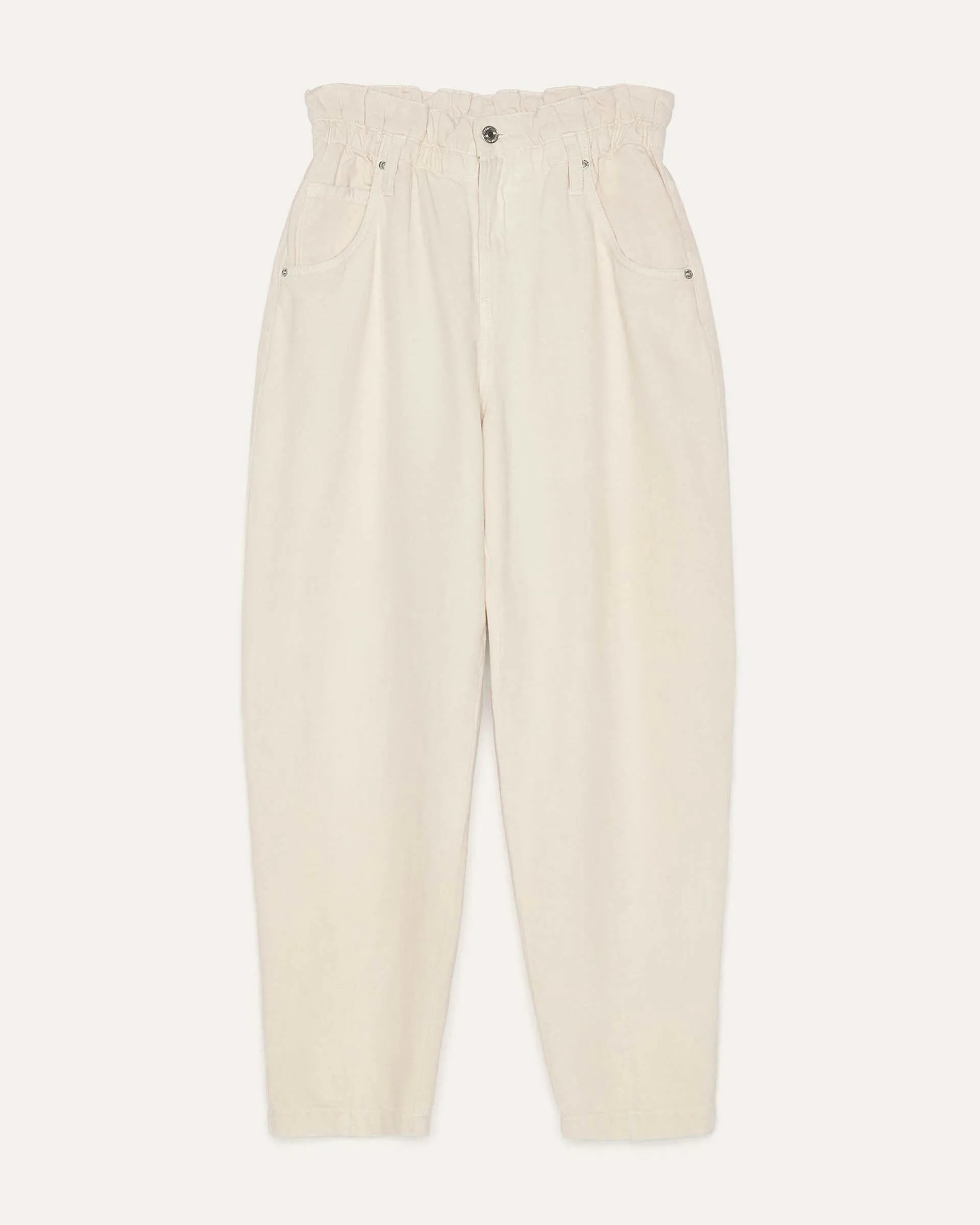 Bershka Slouchy trousers with an elastic waistband