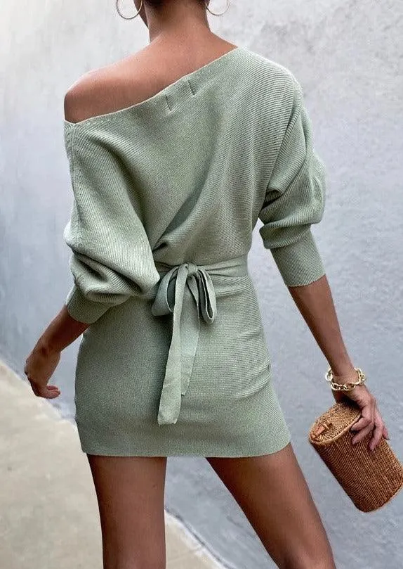 Bohdi Knit Dress in Sage