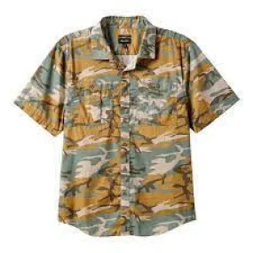 Brixton Charter Crossover S/S Shirt - Tear Drop Camo