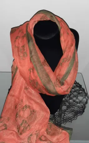 Burned Orange  Scarf