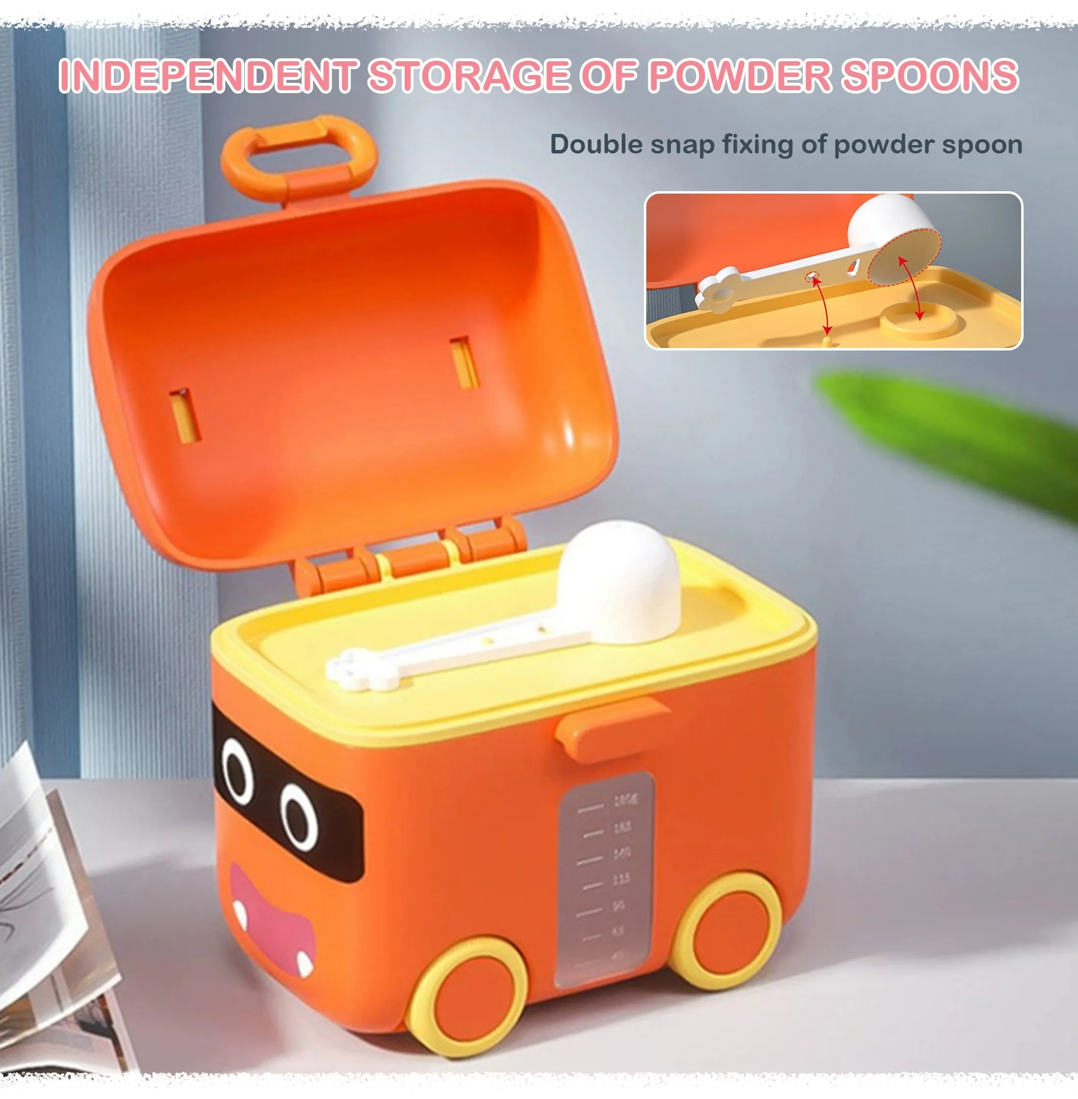 Car Milk Powder Container #2618