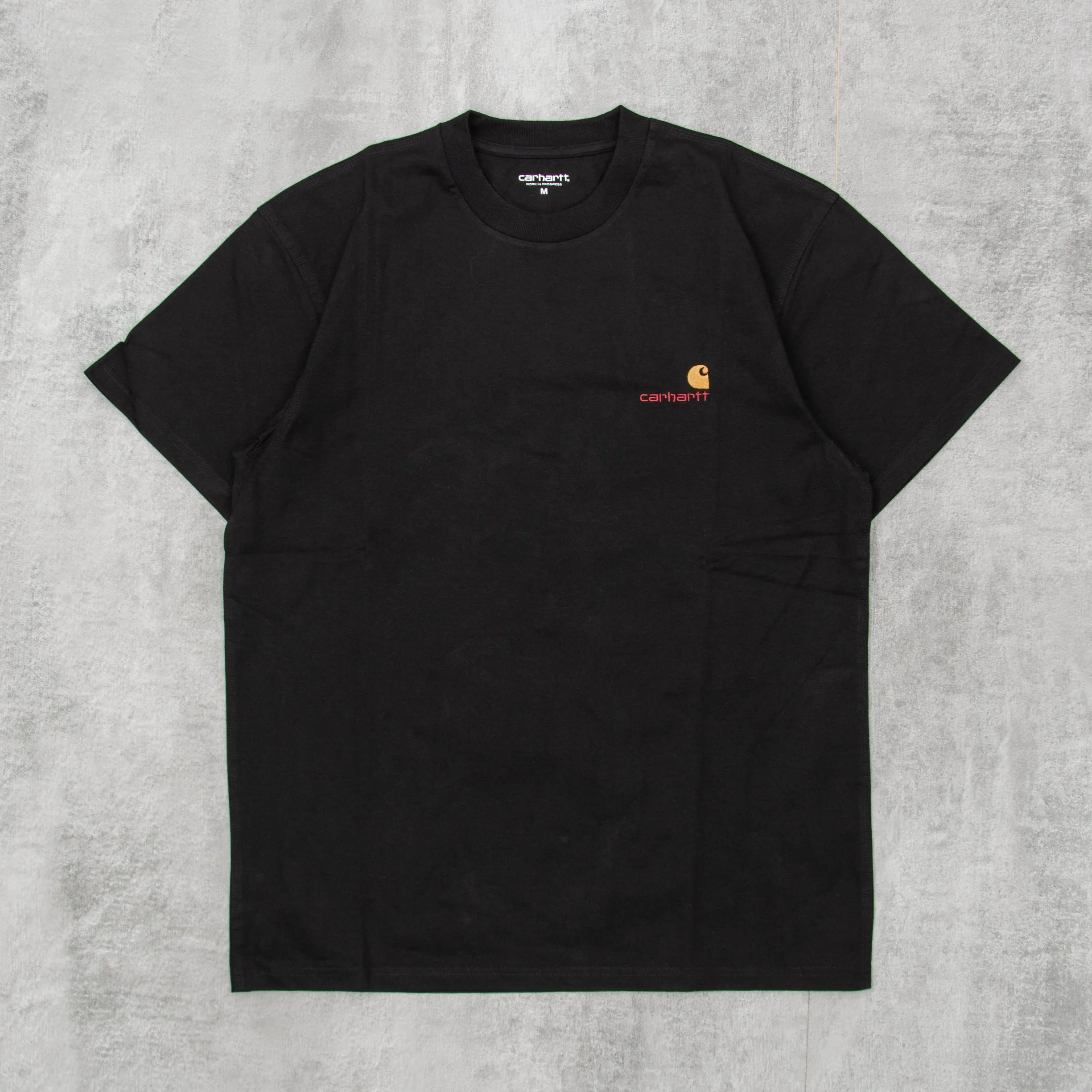 Carhartt WIP American Script S/S Tee - Black