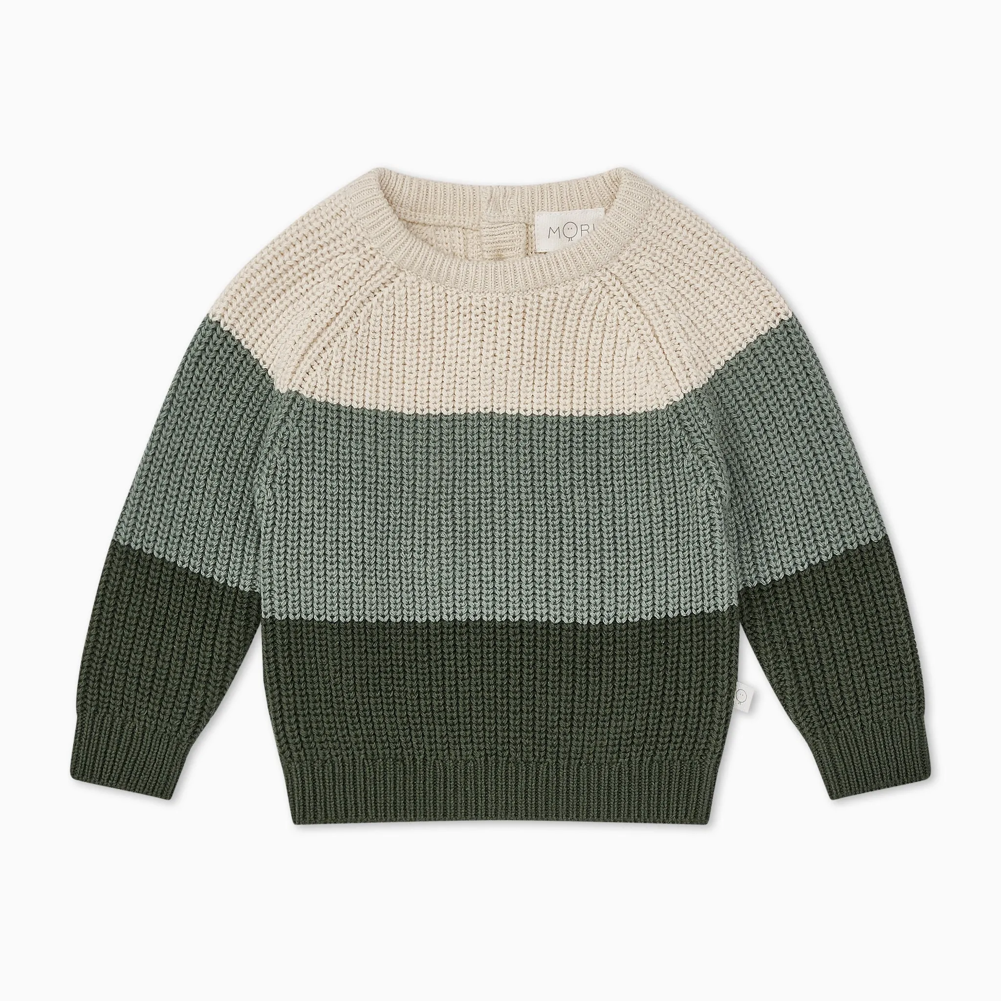 Chunky Knit Colorblock Sweater