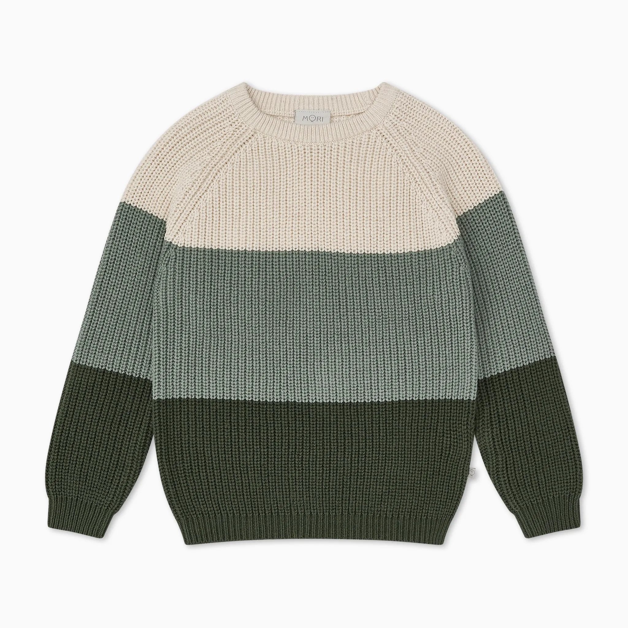 Chunky Knit Colorblock Sweater