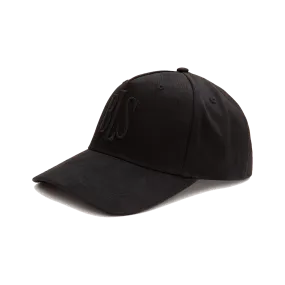 Classic Baseball Cap Suede - Black/Black