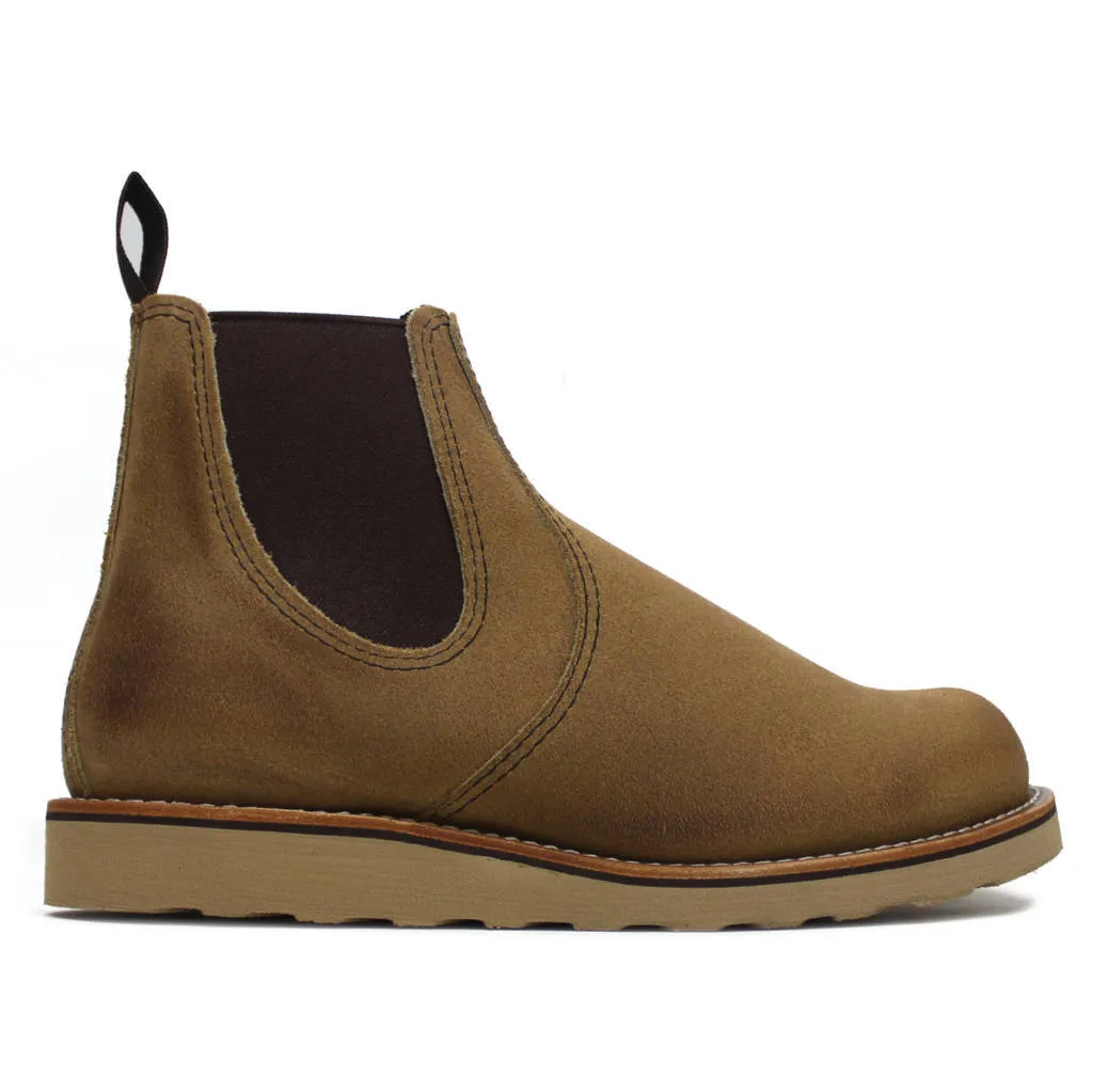 Classic Chelsea Suede Leather Men's Chelsea Boots