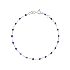 Classic Gigi Lapis bracelet, White Gold, 5.9"