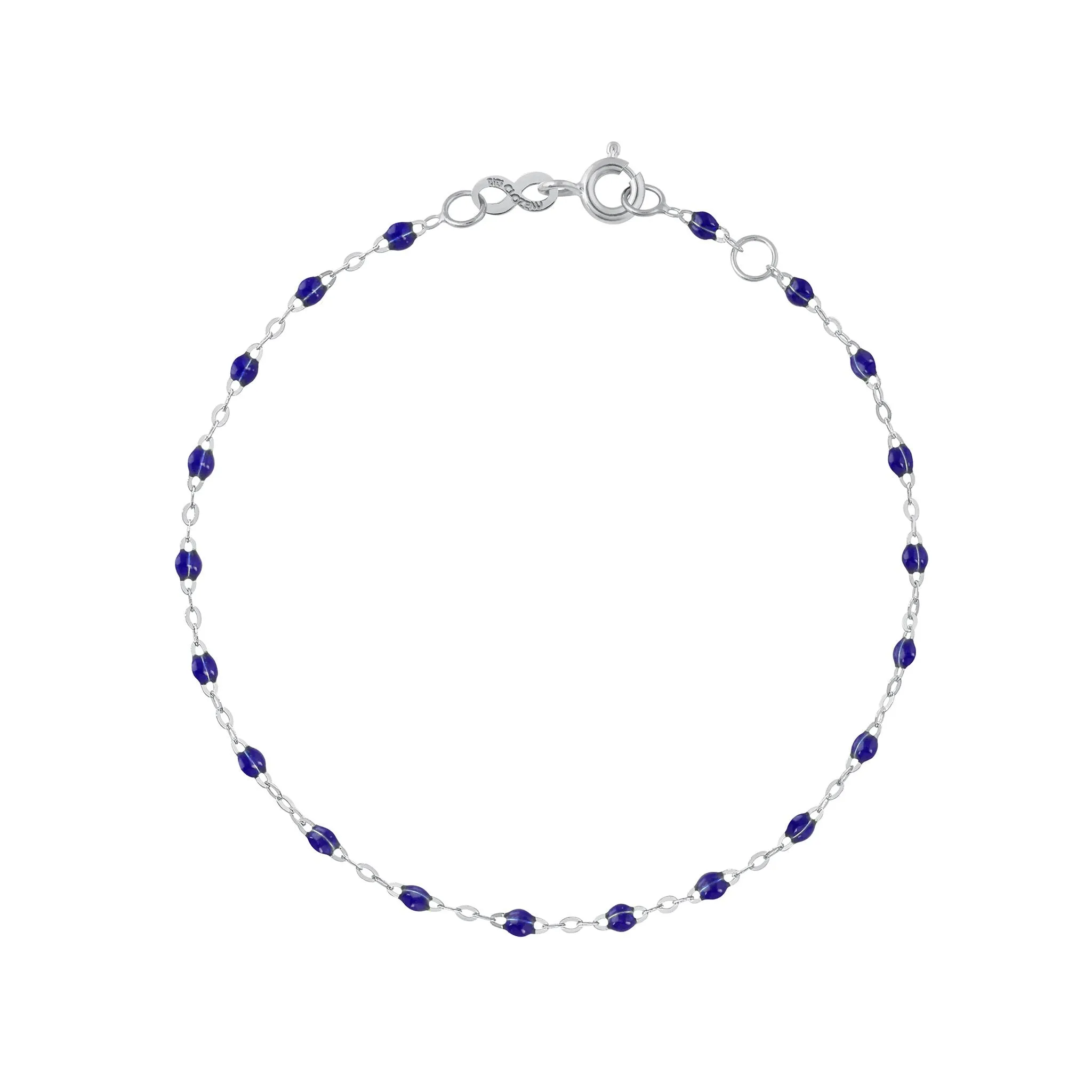 Classic Gigi Lapis bracelet, White Gold, 5.9"