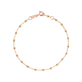 Classic Gigi Nude bracelet, Rose Gold, 6.7"