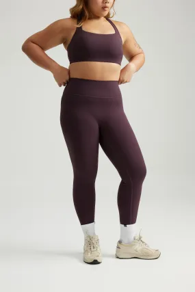 Classic Leggings (Full 24") in Grape