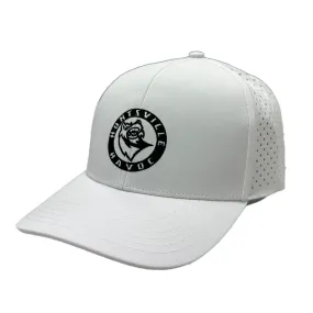 Classic White Mono MicroTech Cap