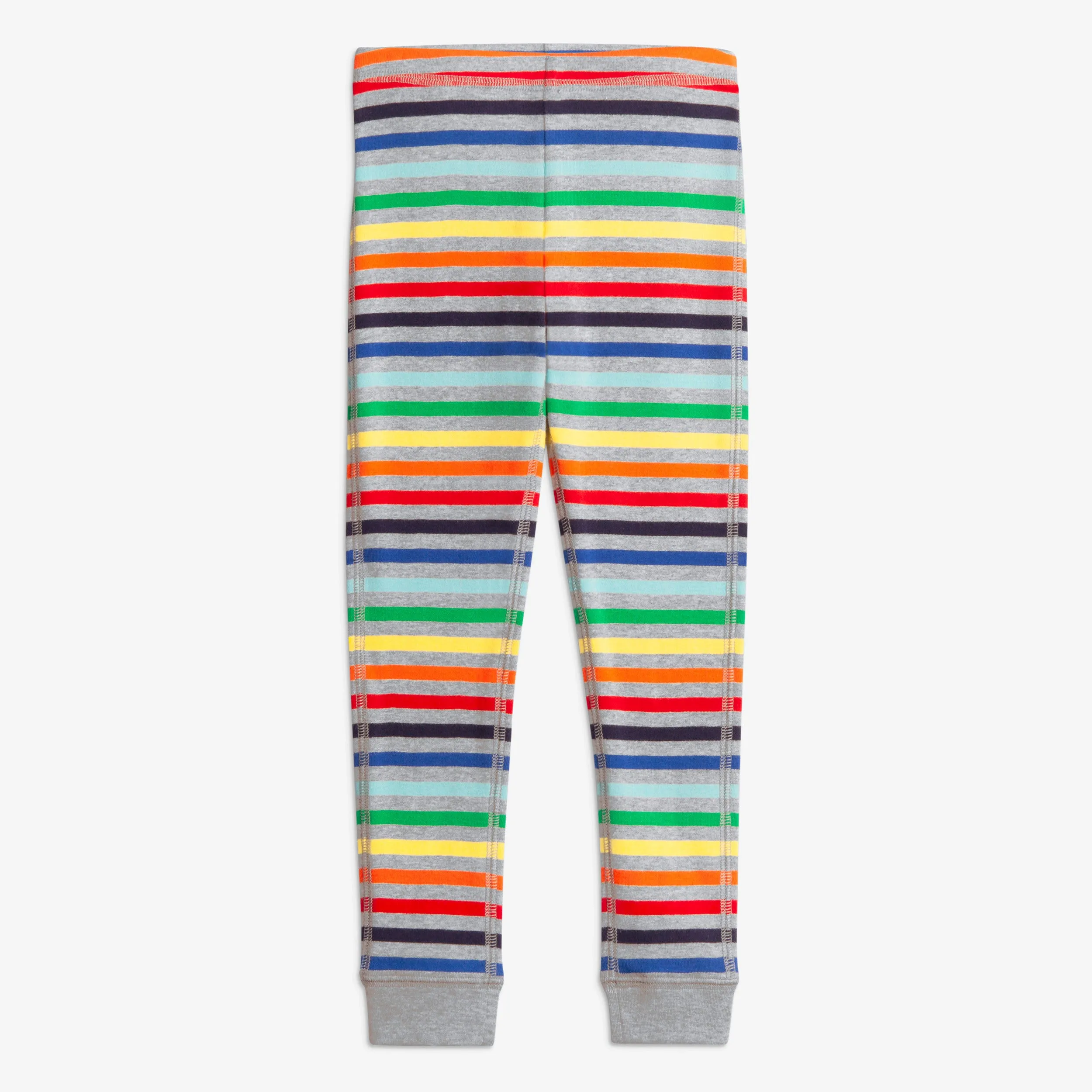 Clearance kids organic pj pant in rainbow