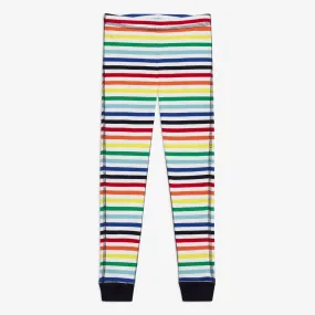 Clearance kids organic pj pant in rainbow