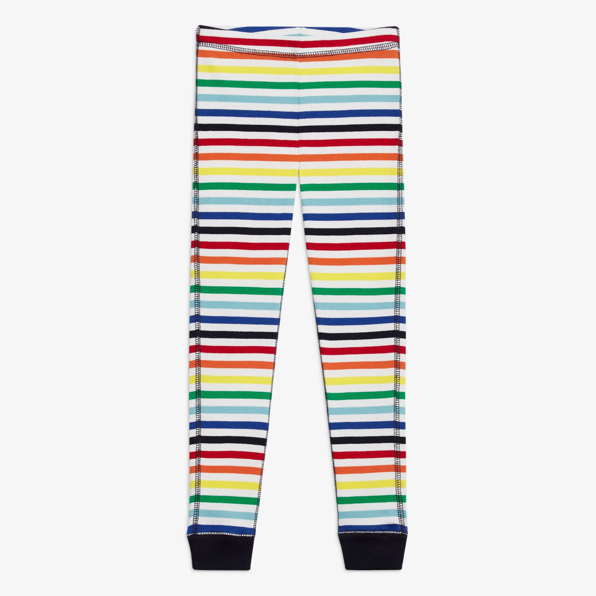 Clearance kids organic pj pant in rainbow