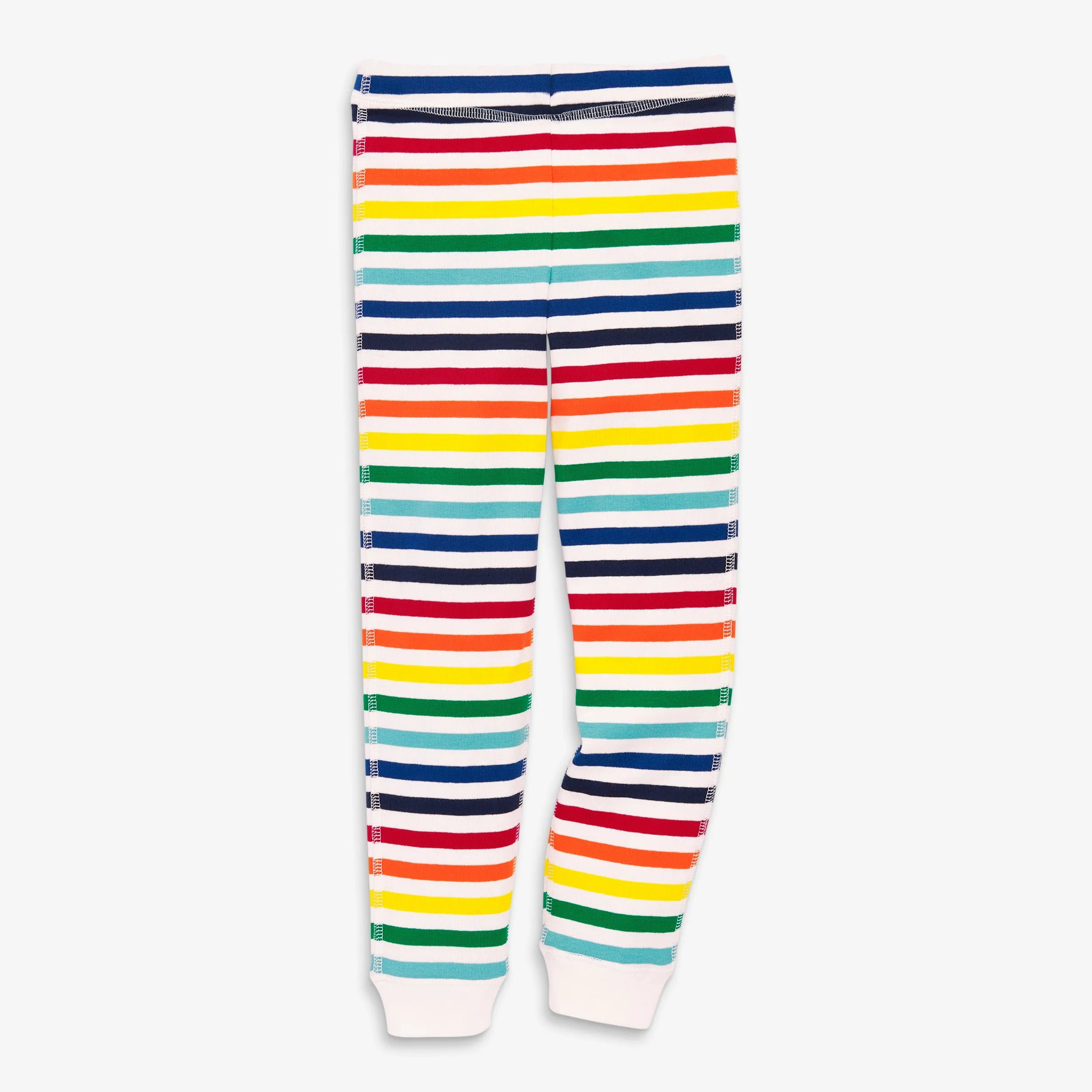 Clearance kids organic pj pant in rainbow