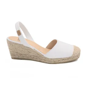 Closed Toe Leather Menorcan Espadrille For Women - Frida Montada 1924 Ciervo 5C