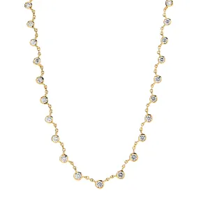 Cosmic Graduating Diamond Necklace