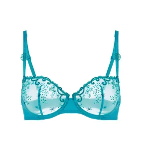 Delice Atoll Blue Half Cup Bra