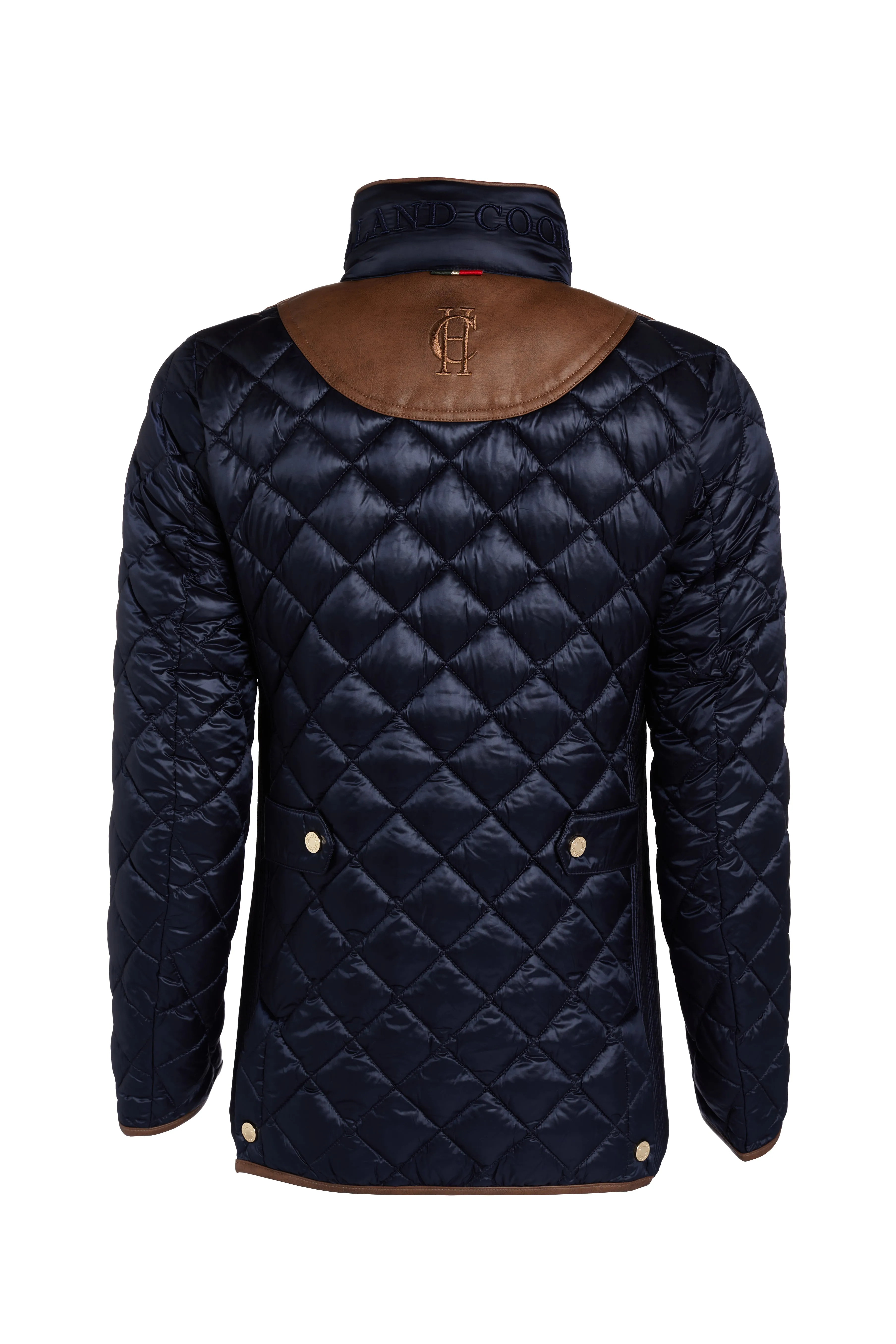 Diamond Quilt Classic Jacket (Ink Navy)