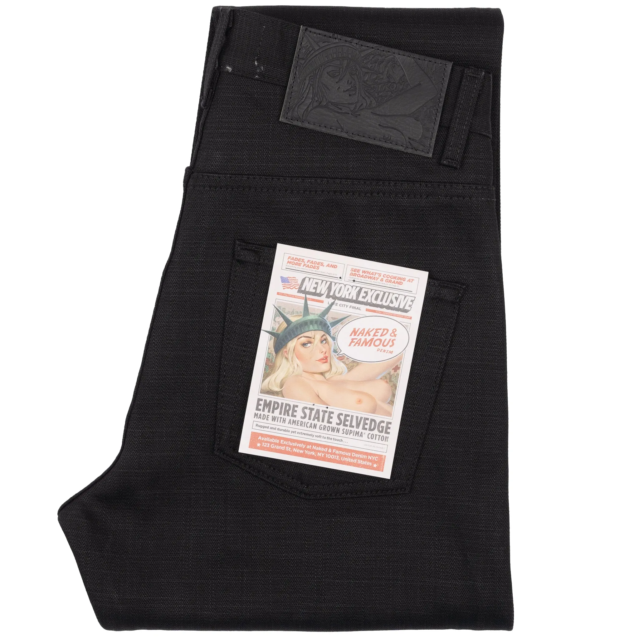 Easy Guy - NYC Empire State Selvedge - Blacked Out Edition (Available In Store Only)