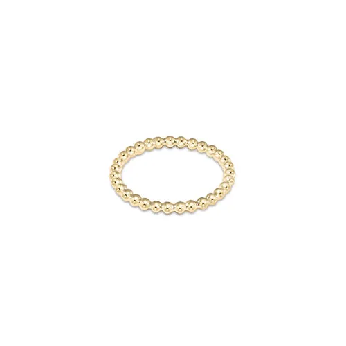 Enewton Classic Gold 2mm Bead Ring