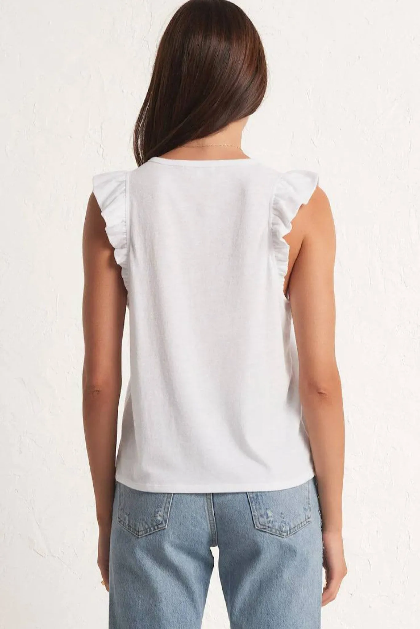 Flutter Tank White