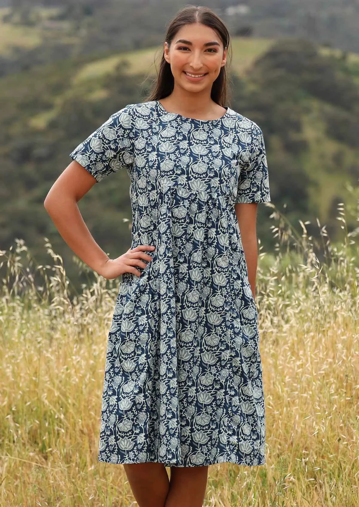 Frankie Dress Indigo