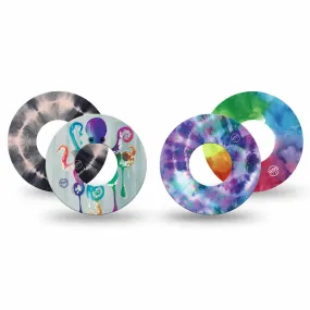 Freestyle Libre 1 & 2 ExpressionMed tapes: Color burst variety pack