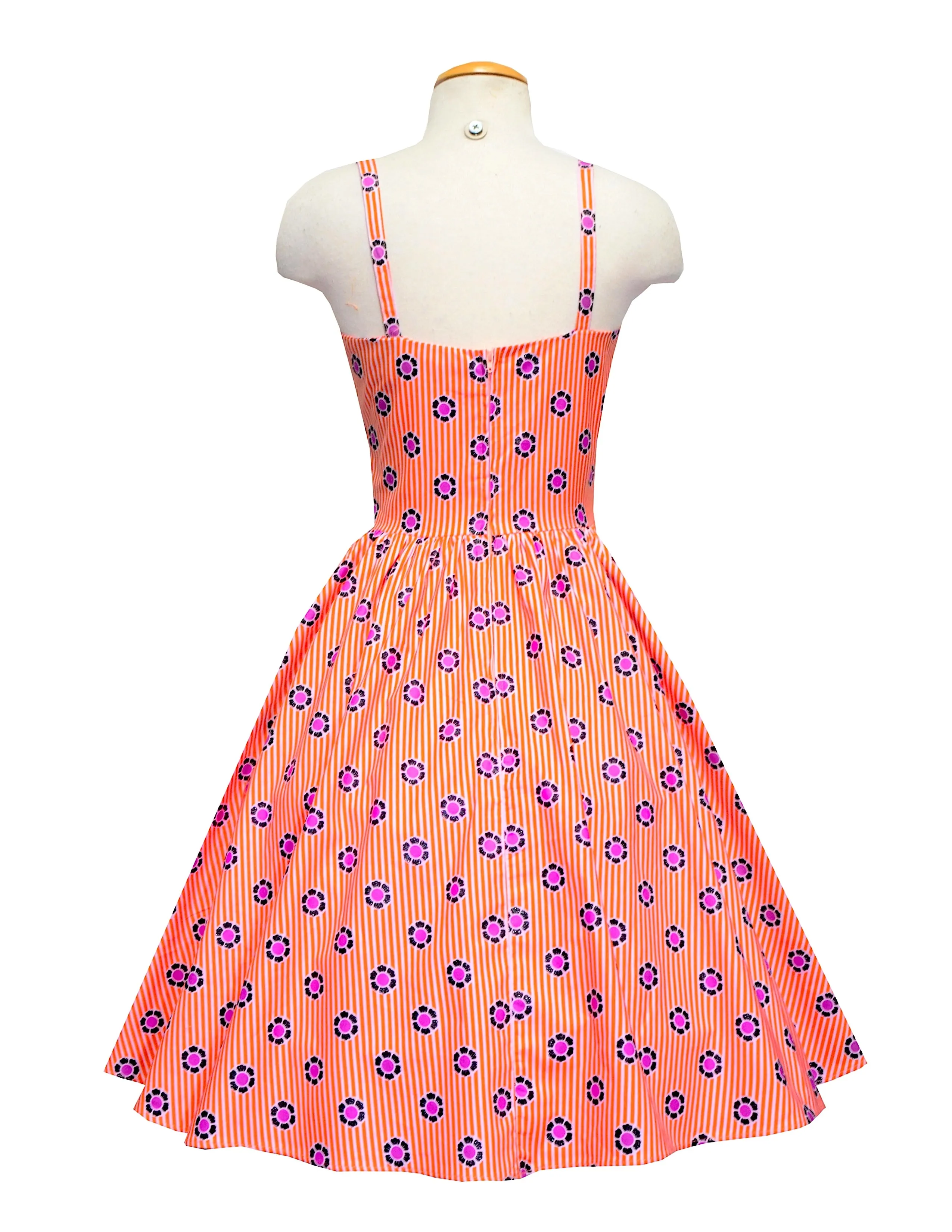 Gail Dress Wallflower Print