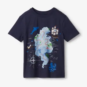 Hatley Treasure Map Graphic Tee