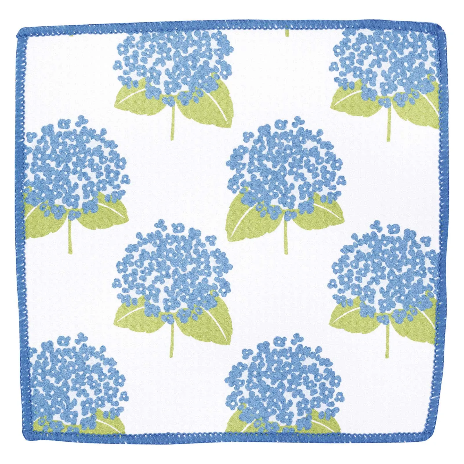 Hydrangea blu Kitchen Dish Cloths (Set of 3)