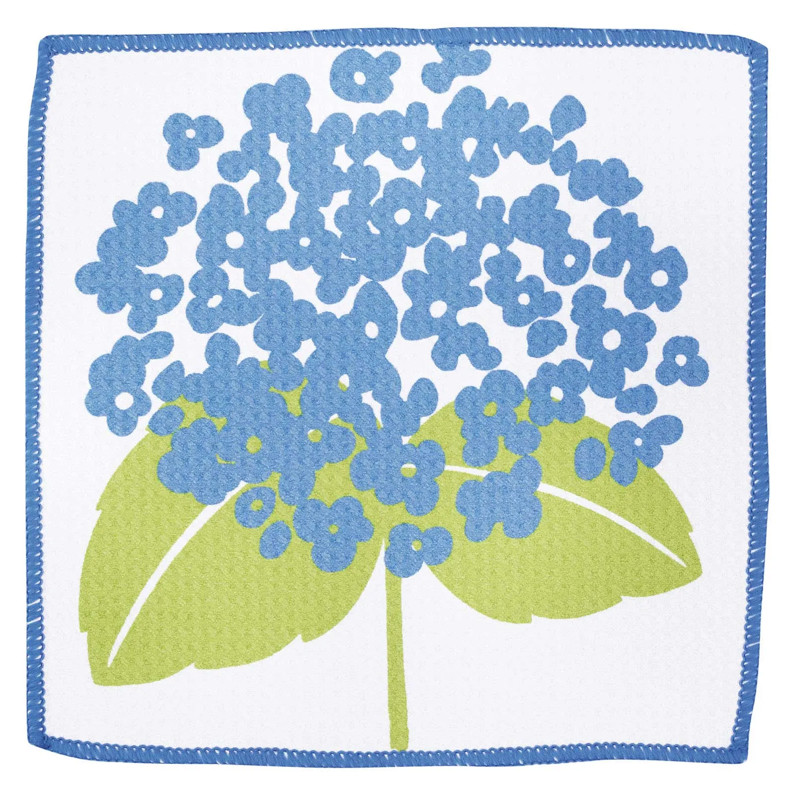 Hydrangea blu Kitchen Dish Cloths (Set of 3)