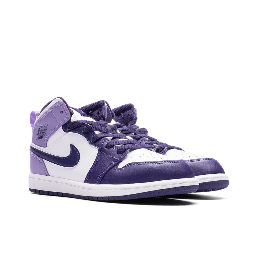 Jordan 1 Mid (PS) - Sky J Purple/White