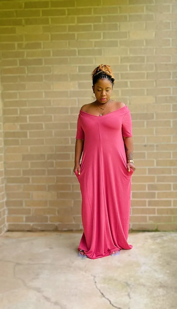 LAUREN - Jersey Maxi Dress