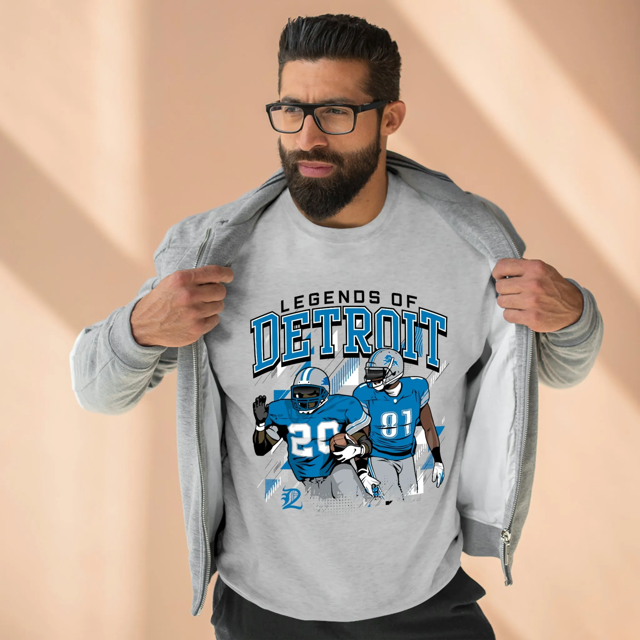 Legends of Detroit Crewneck