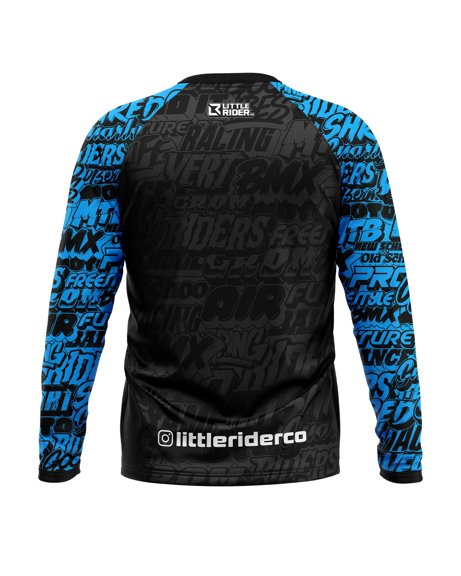 Little Rider Co 'Electric Blue' Jersey - INSPIRE Series Long or Short Sleeve