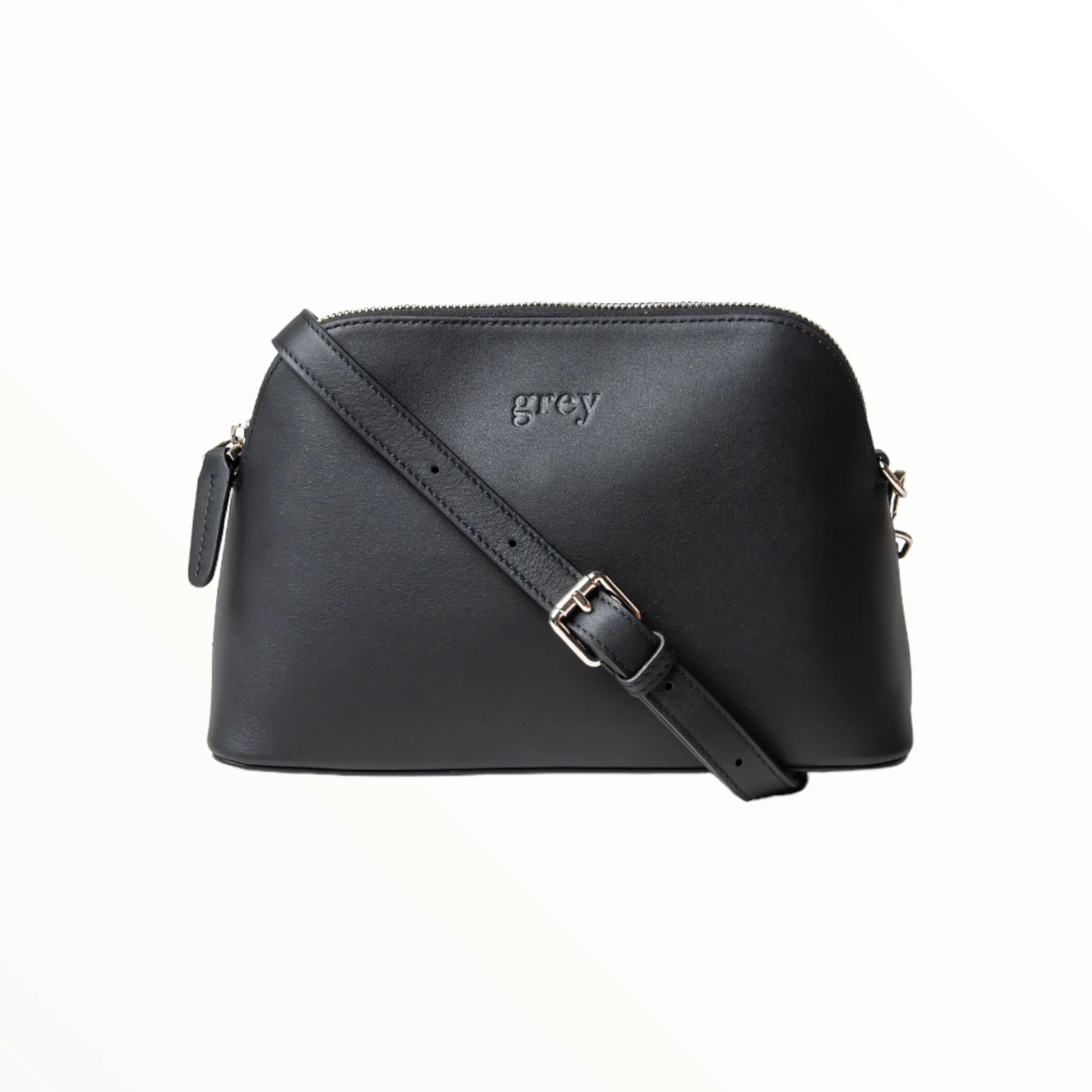 Mayden Leather Crossbody Classic - Black